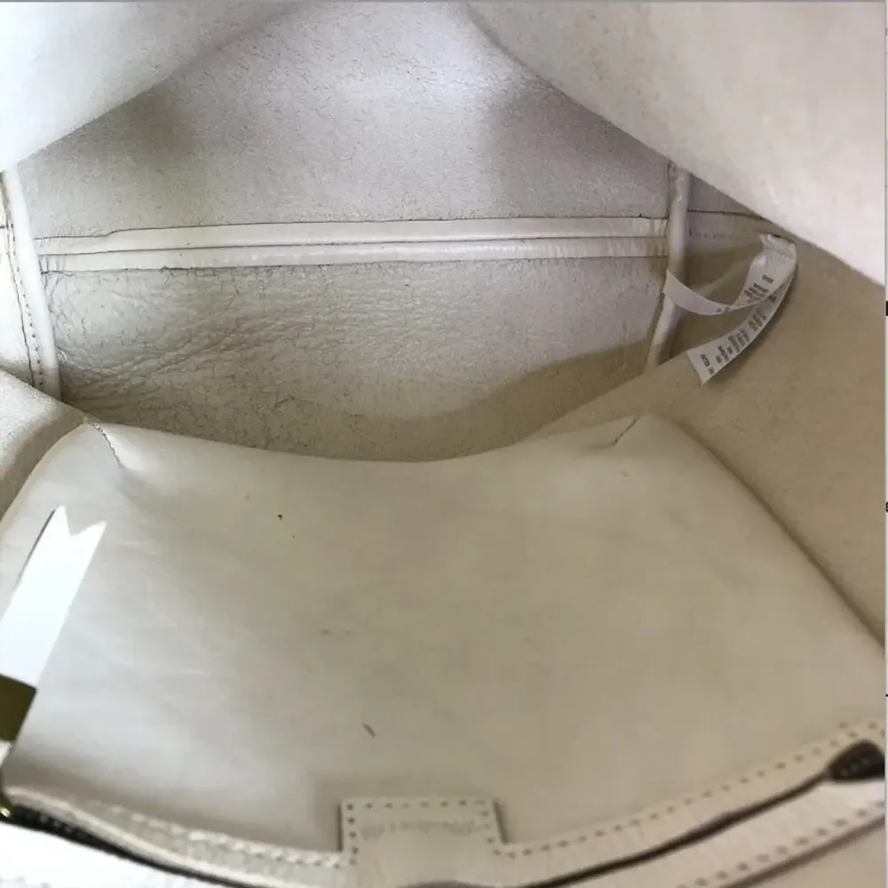 MADEWELL Transport Bucket Tote Bag Ivory/cream Everyday Timeless Classic Coastal